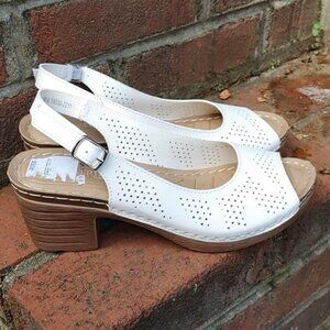 Patrizia by Spring Step Banavi Sling Back Wedge Sandal Size 9